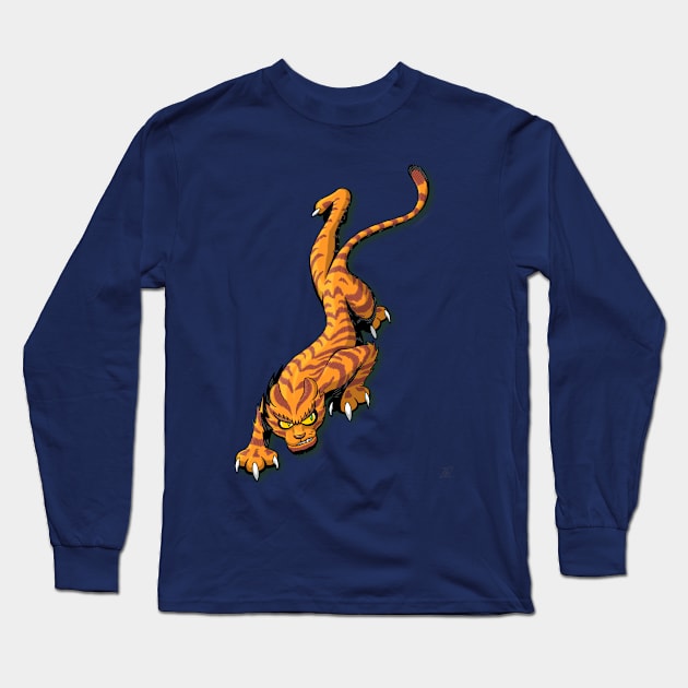 Tigre Long Sleeve T-Shirt by Gus the little guy